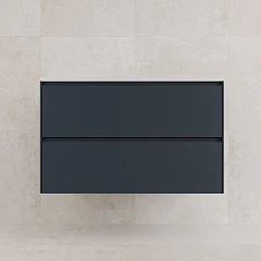 Тумба под раковину Style Line Лима 90 подвесная графит