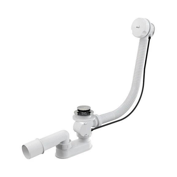 Слив перелив AlcaPlast для ванны A51B белый (256497)