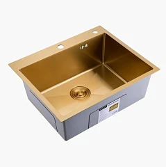 Кухонная мойка Splenka S702.6050.03 60*50 золотой сатин