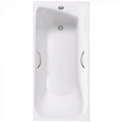 Чугунная ванна Delice Continental Plus 170х70 с отверстиями под ручки