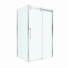 Душевой уголок BelBagno MARINO-2-AH-1-120/90-C-Cr 120*90*195 профиль хром без поддона