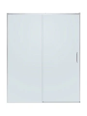 Душевая дверь в нишу Cezares Plane 160*195 профиль хром без поддона