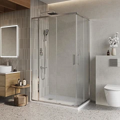 Душевой уголок BelBagno LUCE-AH-21-115/90-C-Cr 115*90*195 без поддона