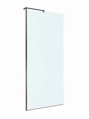 Душевая перегородка BelBagno Walk-in Uno 80*200 стекло прозрачное профиль оружейная сталь без поддона