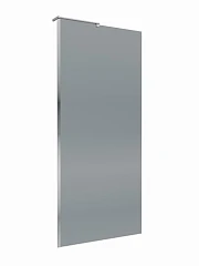 Душевая перегородка BelBagno Walk-in Uno 90*200 стекло графит профиль хром без поддона