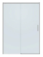 Душевая дверь в нишу Cezares Plane 140*195 профиль сатин без поддона