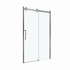 Душевая дверь в нишу BelBagno Marino 130*195 профиль оружейная сталь без поддона