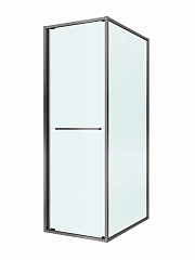 Душевой уголок Cezares Lux 80*90*195 профиль оружейная сталь без поддона