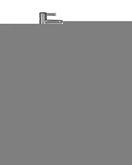 Тумба под раковину Velvex Bio maxi 400-1-0 белый глянец