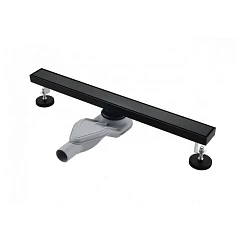 Душевой лоток Grocenberg T700BL черный матовый