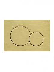 Клавиша смыва Cezares Stylus STYLUS-BTN-BORO брашированное золото