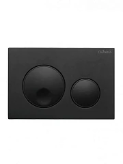 Клавиша смыва Cezares Relax RELAX-BTN-NOP черная матовая