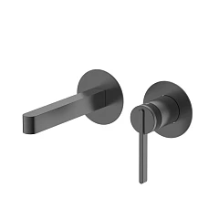 Смеситель DQ Bonn DA1704406 для раковины скрытый монтаж графит