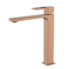 Смеситель DQ Dortmund DA1712033 для раковины брашированное розовое золото