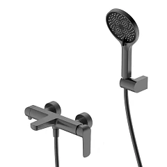 Смеситель DQ Düsseldorf DA1723206 для ванны и душа графит