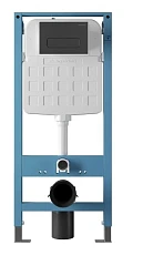 Система инсталляции Aqueduto для унитазов Tecnica TEC11 с черной кнопкой