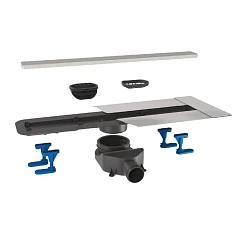 Душевой лоток Bettoserb Фреймлес/Frameless 65 см с основой под плитку хром матовый