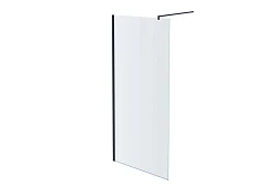 Душевая перегородка Aquatek Walk-in AQ WIW 09020GM 90*200 с держателем L/R профиль оружейная сталь без поддона