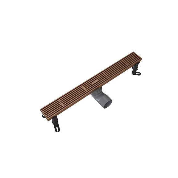 Душевой лоток Knotlor Шторм/Storm 50 бронза