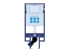 Система инсталляции Aquatek для подвесного унитаза 113*50*10+звукоизоляционная прокладка