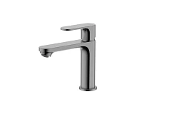 Смеситель Aquatek Альфа AQ1910BGM для раковины оружейная сталь