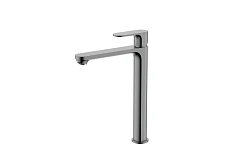 Смеситель Aquatek Альфа AQ1904BGM для раковины оружейная сталь