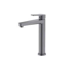 Смеситель Aquatek Лугано AQ1704BGM для раковины оружейная сталь