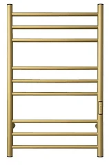 Электрический полотенцесушитель Indigo ЛайнТринити/LineTrinity 40*80 матовое золото