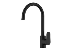 Смеситель Aquatek Ника AQ1882MB для кухни черный матовый