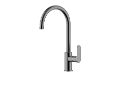 Смеситель Aquatek Альфа AQ1982BGM для кухни оружейная сталь