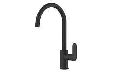 Смеситель Aquatek Альфа AQ1982MB для кухни черный матовый