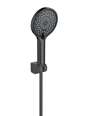 Душевой набор Aquatek Лугано AQ2035MB 3 режима черный матовый