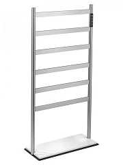 Электрический полотенцесушитель напольный Wonzon & Woghand Essen WW-A406-BR 47,5*95,8 брашированный никель