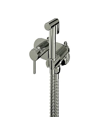 Гигиенический душ со смесителем Knotlor Роса/Dew FHS01S1C скрытый монтаж хром