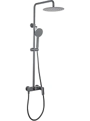 Душевая стойка Aquatek Вега AQ2060BGM оружейная сталь