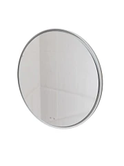 Зеркало Knotlor Луна 100 с Led-подсветкой и функцией антизапотевания белый