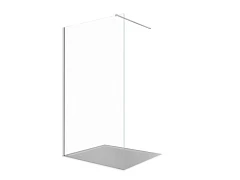Душевая перегородка Aquatek Walk-in AQ.WI.080.1CH 80*200 с держателем L/R профиль хром без поддона