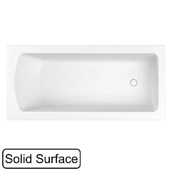 Ванна из искусственного камня Whitecross Коин/Coin 170x80 белая матовая