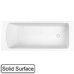 Ванна из искусственного камня Whitecross Коин/Coin 175x70 белая матовая