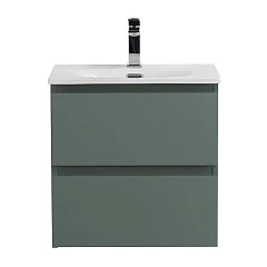 Тумба с раковиной BelBagno Крафт/Kraft 39 50 подвесная еловая матовая (раковина BB-8099-3-50)
