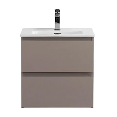 Тумба с раковиной BelBagno Крафт/Kraft 39 50 подвесная бежевая матовая (раковина BB500/390ETL)