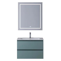 Комплект мебели BelBagno Крафт/Kraft 60 голубой матовый (раковина BB600ETL)
