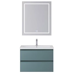 Комплект мебели BelBagno Крафт/Kraft 75 голубой матовый