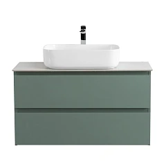 Тумба с раковиной BelBagno Крафт/Kraft 80 еловая матовая (столешница Bianco Opaco)