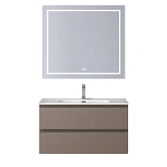 Комплект мебели BelBagno Крафт/Kraft 80 бежевый матовый (раковина BB800ETL)