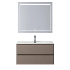 Комплект мебели BelBagno Крафт/Kraft 80 бежевый матовый (раковина BB-8099-80)