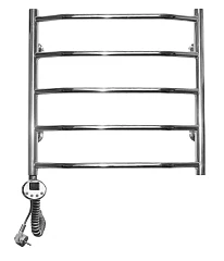 Электрический полотенцесушитель Domoterm Лаура П5 50*50 L с ТЭНом хром