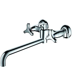 Смеситель DQ Hessen Goethe DA1383341 универсальный