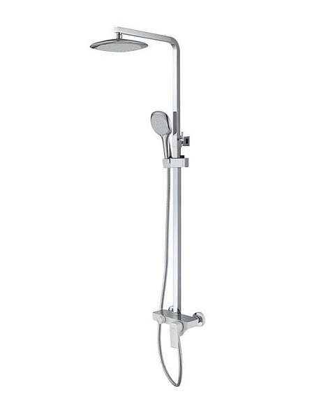 Душевая стойка DQ Berlin Steinbeis DA1433716A02 хром/белый