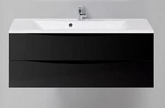Тумба с раковиной BelBagno Marino 120 Nero Lucido